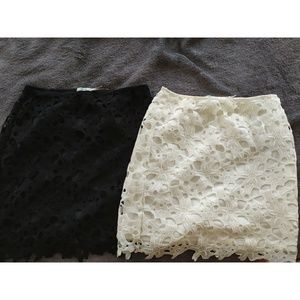 Kimchi Blue Pair of Lace skirts